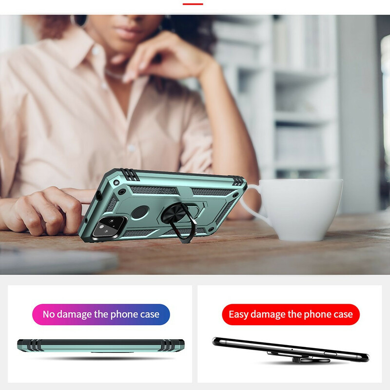 Google Pixel 5A 5G Ring Premium Cover Google Pixel 5A 5G Ring Premium Cover