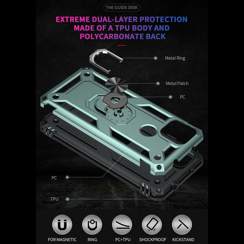 Google Pixel 5A 5G Ring Premium Cover Google Pixel 5A 5G Ring Premium Cover