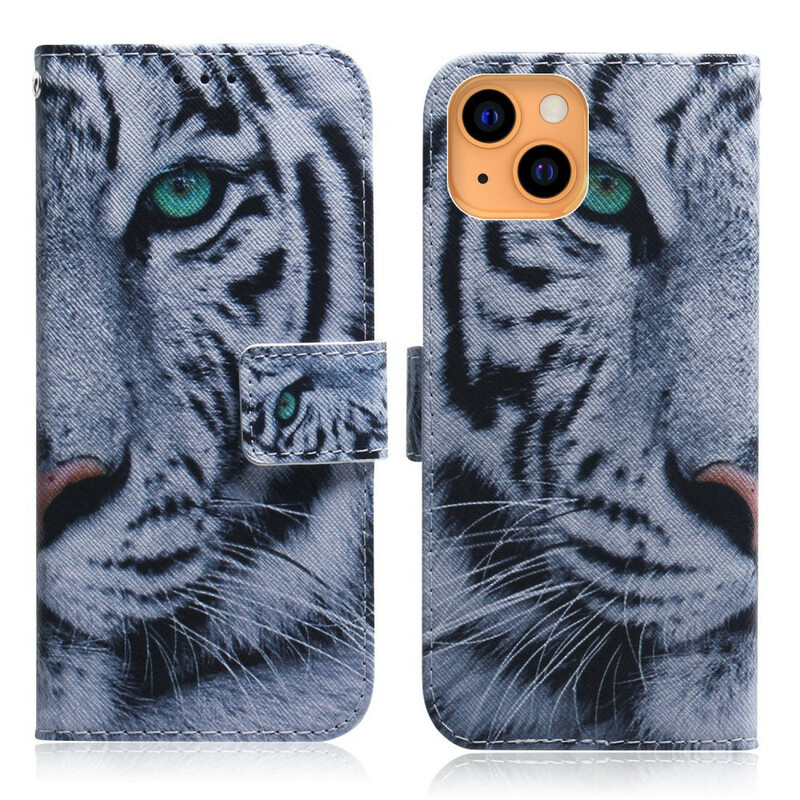 Hülle iPhone 13 Mini Tiger Face