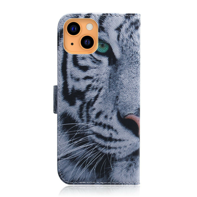 Hülle iPhone 13 Mini Tiger Face