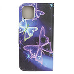 Hülle iPhone 13 Mini Moderne Schmetterlinge