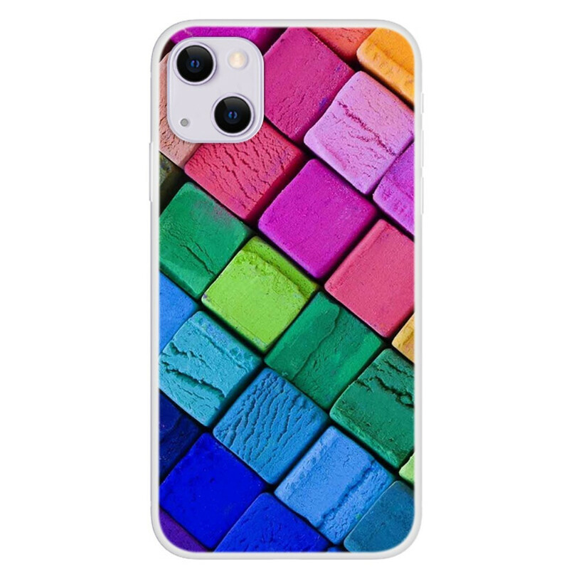 iPhone 13 Mini Farbwürfel Cover