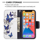 iPhone 13 Mini Hülle Wunderbare Schmetterlinge