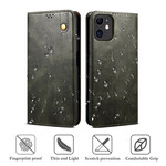 Flip Cover iPhone 13 Mini Kunstleder Gewachst Flip Cover iPhone 13 Mini Kunstleder Gewachst
