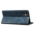 Flip Cover iPhone 13 Mini Kunstleder Gewachst