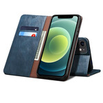 Flip Cover iPhone 13 Mini Kunstleder Gewachst