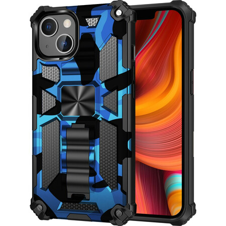 iPhone 13 Mini Camouflage Cover Abnehmbare Halterung