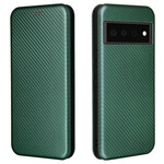 Flip Cover Google Pixel 6 Silikon Carbon Farbig