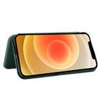Flip Cover iPhone 13 Mini Kohlefaser