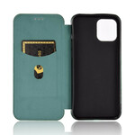 Flip Cover iPhone 13 Mini Kohlefaser