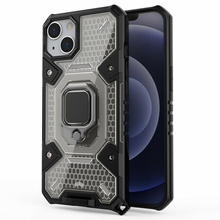 iPhone 13 Mini Waben Cover mit Ring