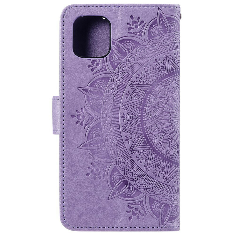 Hülle iPhone 13 Mini Mandala Sonne