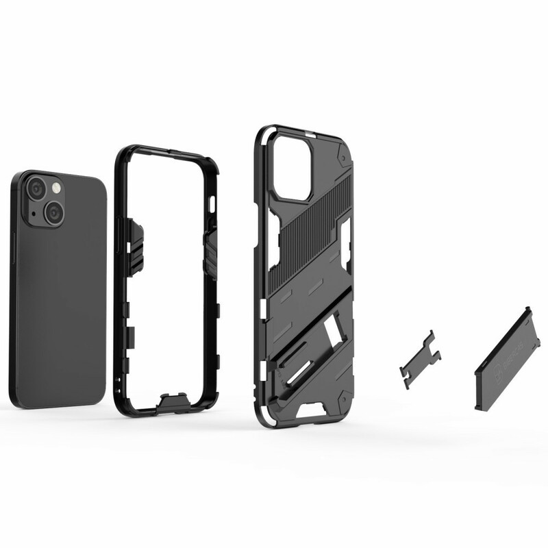 iPhone 13 Mini Cover Abnehmbare Zwei-Positionen-Freisprech-Halterung