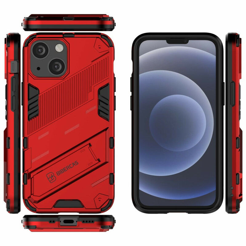 iPhone 13 Mini Cover Abnehmbare Zwei-Positionen-Freisprech-Halterung