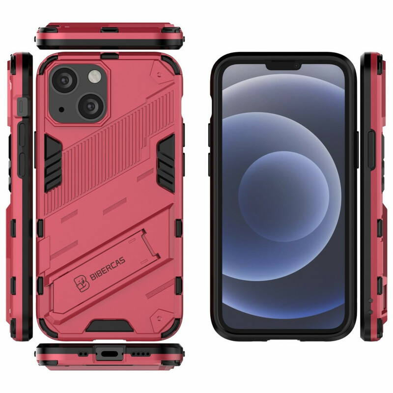 iPhone 13 Mini Cover Abnehmbare Zwei-Positionen-Freisprech-Halterung