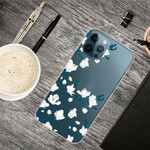 iPhone 13 Pro Max Cover Weiße Blumen