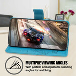 iPhone 13 Mini-Hülle Baum und Eulen mit Riemen