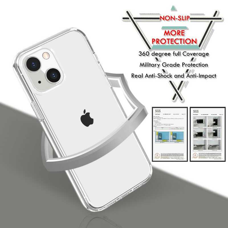 iPhone 13 Mini Cover Transparent Gefärbt