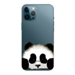 Transparentes iPhone 13 Pro Max Cover Panda