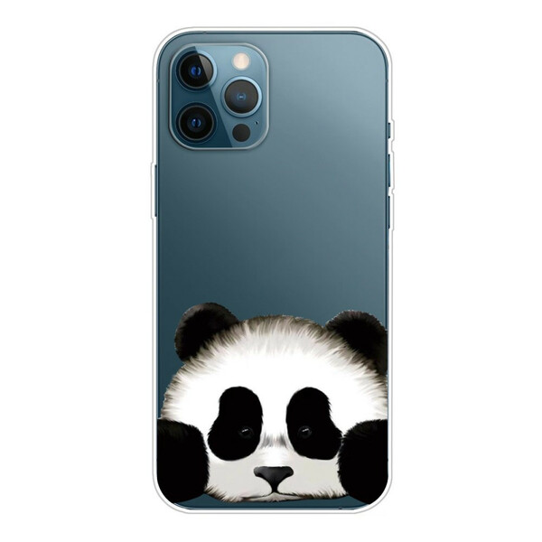 Transparentes iPhone 13 Pro Max Cover Panda