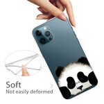 Transparentes iPhone 13 Pro Max Cover Panda