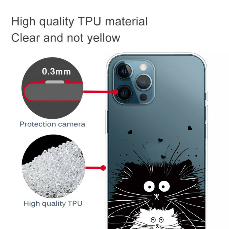 iPhone 13 Pro Max Cover Schau dir die Katzen an