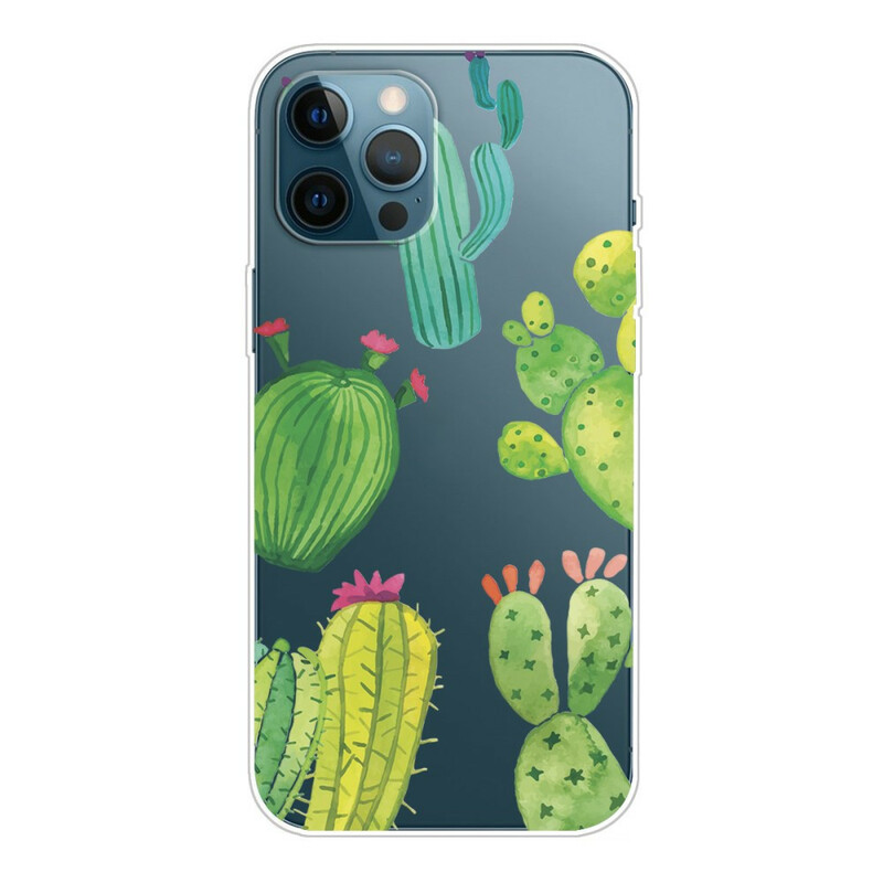 iPhone 13 Pro Cactus Aquarell Cover
