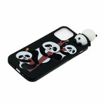 iPhone 13 Pro 3D Pandas Cover Auf Bambus