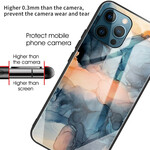 iPhone 13 Pro Panzerglas Cover Marble