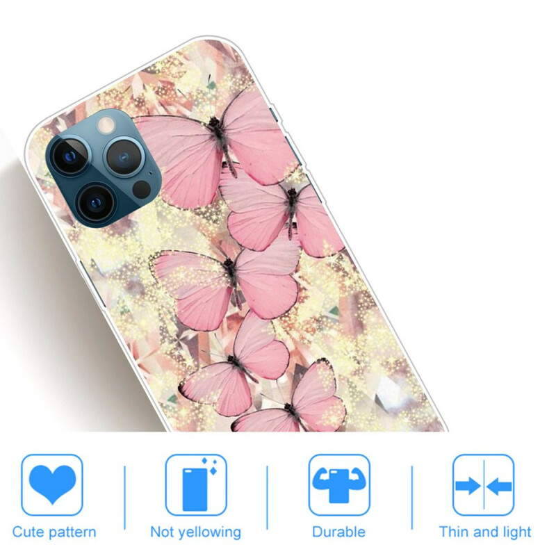 iPhone 13 Pro Max Cover Schmetterlinge
