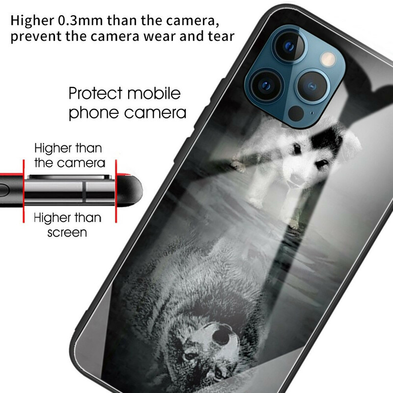 iPhone 13 Pro Panzerglas Cover Welpentraum