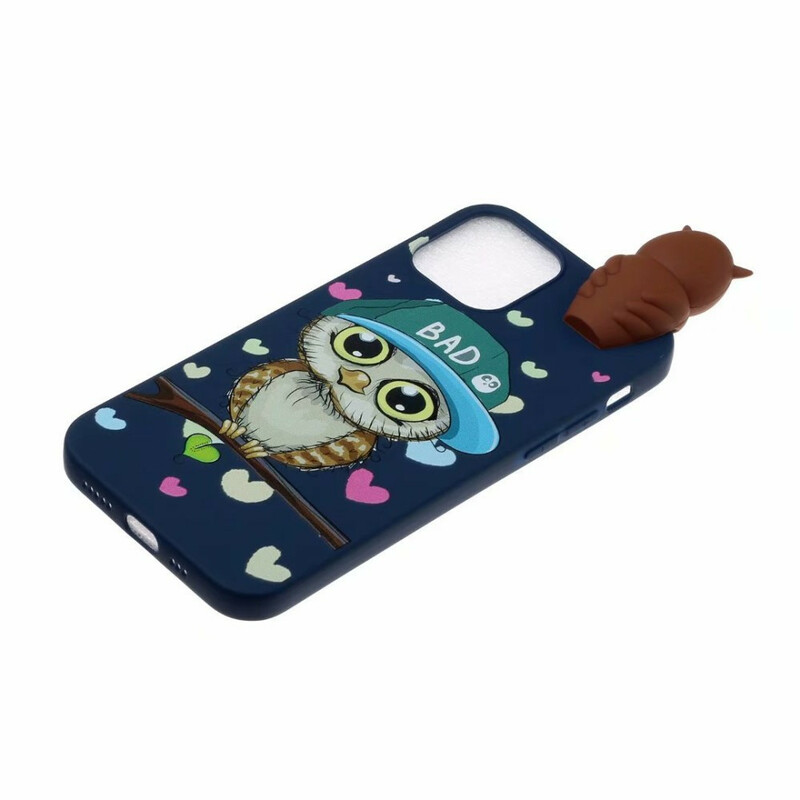 iPhone 13 Pro Max Case 3D Bad Owl