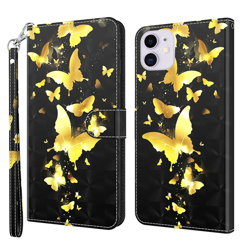 Hülle iPhone 13 Pro Schmetterlinge