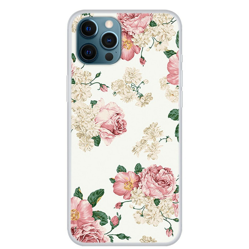 iPhone 13 Pro Cover Blumen Liberty