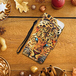 iPhone 13 Pro Tiger Hülle mit Lanyard