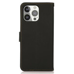Hülle iPhone 13 Pro Echtleder KHAZNEH RFID Hülle iPhone 13 Pro Echtleder KHAZNEH RFID