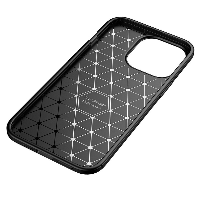 iPhone 13 Pro Flexible Kohlefaser Texture Cover