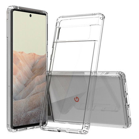 Google Pixel 6 Pro Cover Transparent Kartenhalter