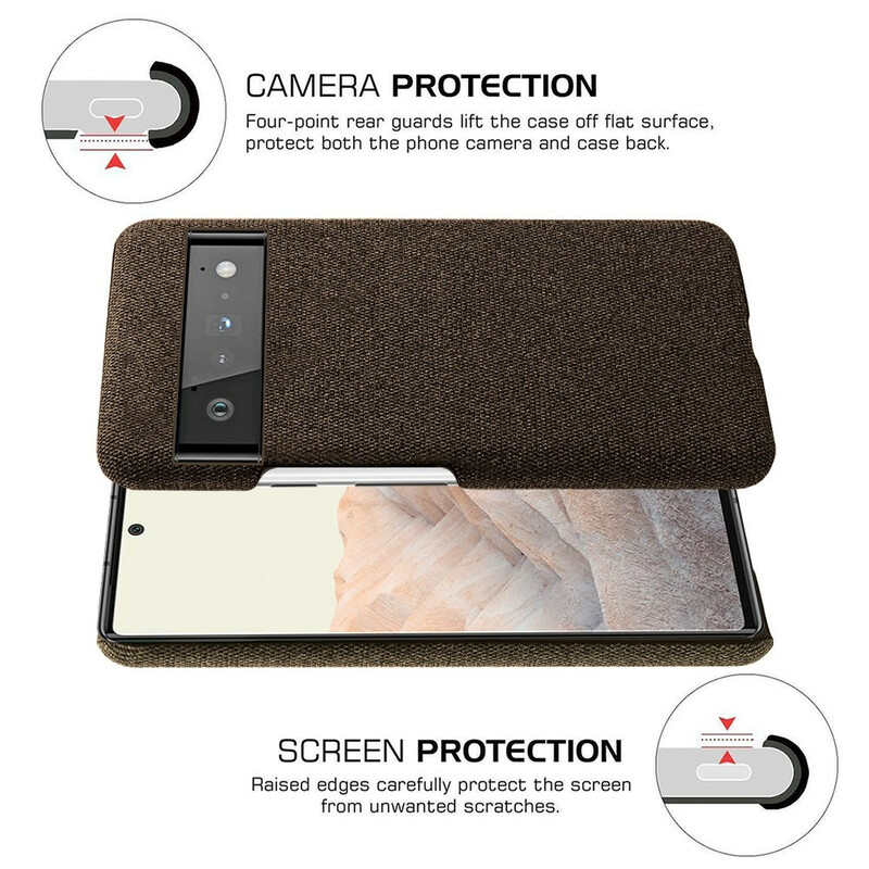 Google Pixel 6 Pro Cover KSQ Stoff