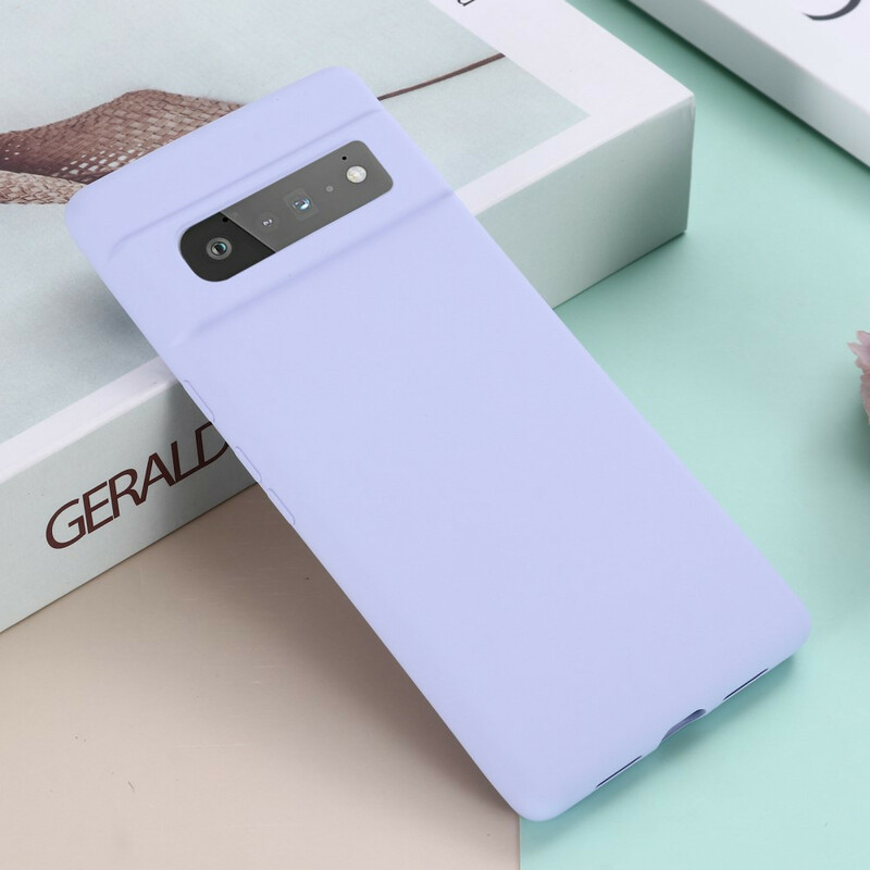 Google Pixel 6 Pro Liquides Silikon Cover Mit Lanyard Google Pixel 6 Pro Liquides Silikon Cover Mit Lanyard