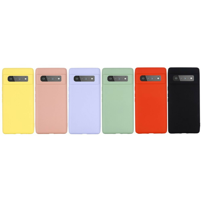 Google Pixel 6 Pro Liquides Silikon Cover Mit Lanyard Google Pixel 6 Pro Liquides Silikon Cover Mit Lanyard