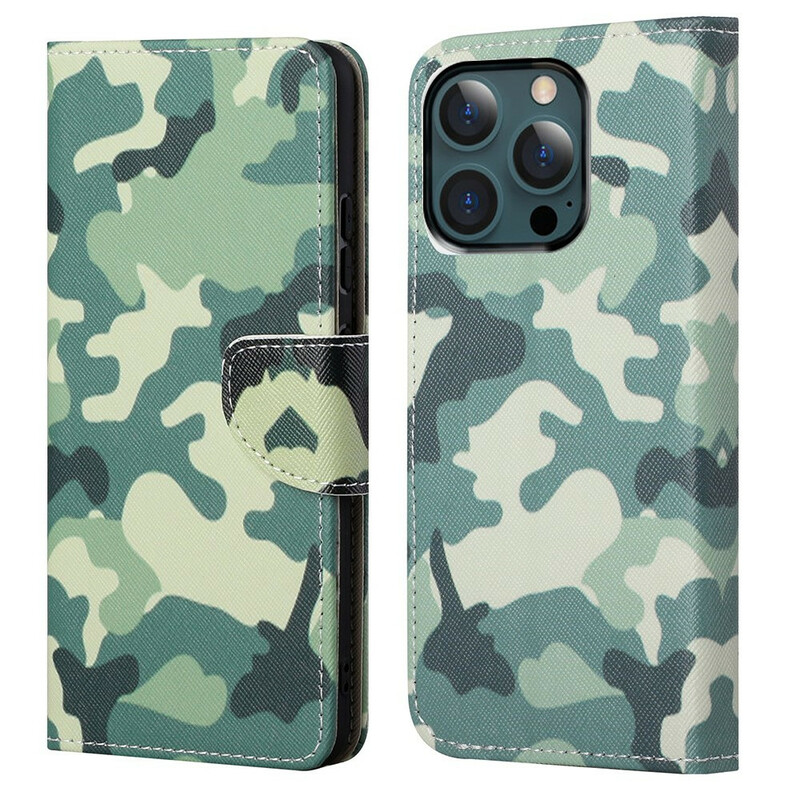 Hülle iPhone 13 Pro Max Military Camouflage