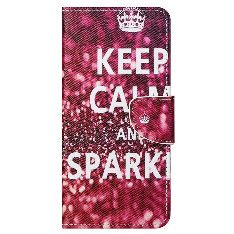 iPhone 13 Pro Max Hülle Keep Calm and Sparkle