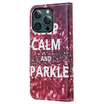 iPhone 13 Pro Max Hülle Keep Calm and Sparkle
