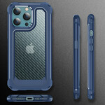 Transparente iPhone 13 Pro Hülle mit Carbonfaserstruktur