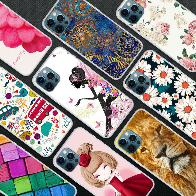 iPhone 13 Pro Max Cover Blumen Liberty