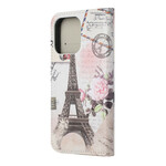 iPhone 13 Hülle Eiffelturm Retro