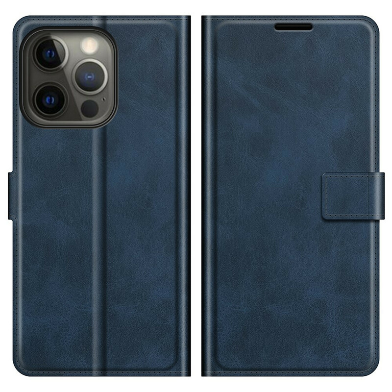 iPhone 13 Pro Max Hülle Lederoptik Slim Extrem