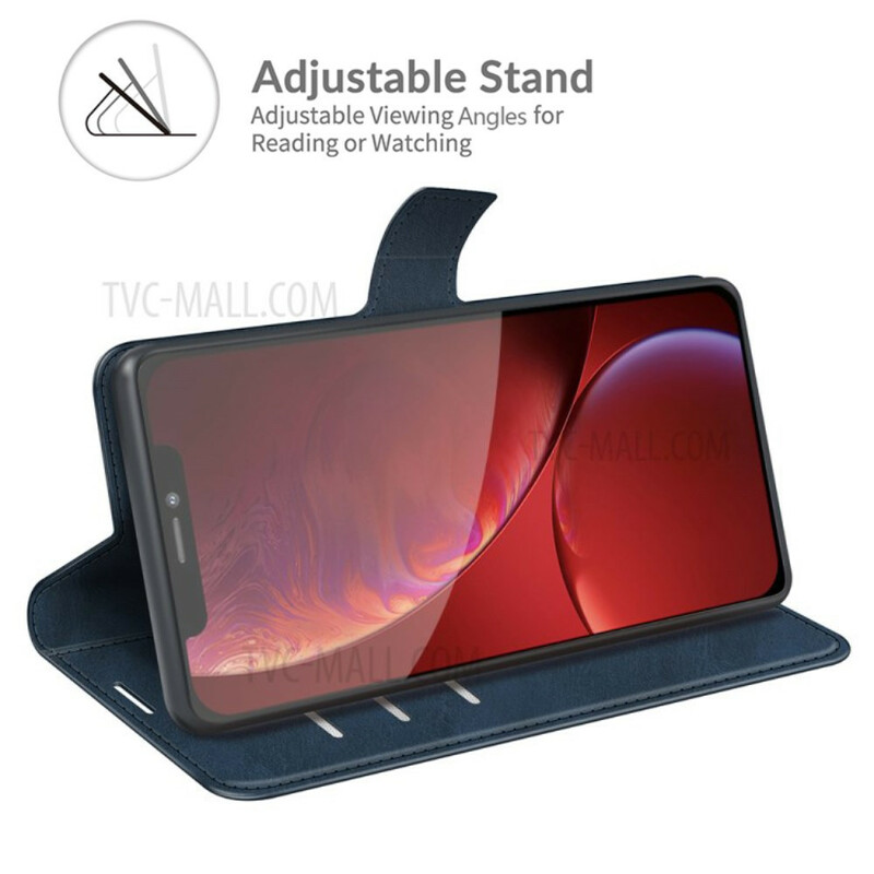 iPhone 13 Pro Max Hülle Lederoptik Slim Extrem