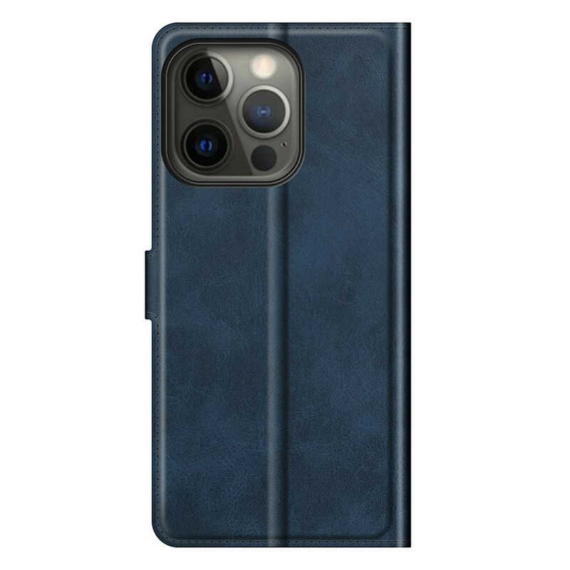 iPhone 13 Pro Max Hülle Lederoptik Slim Extrem